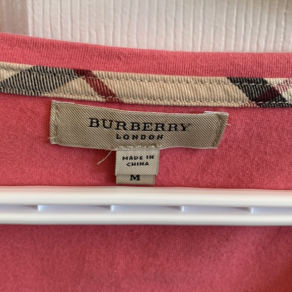 Medium Burberry 3/4 sleeve shirt top - Picture 2 of 7